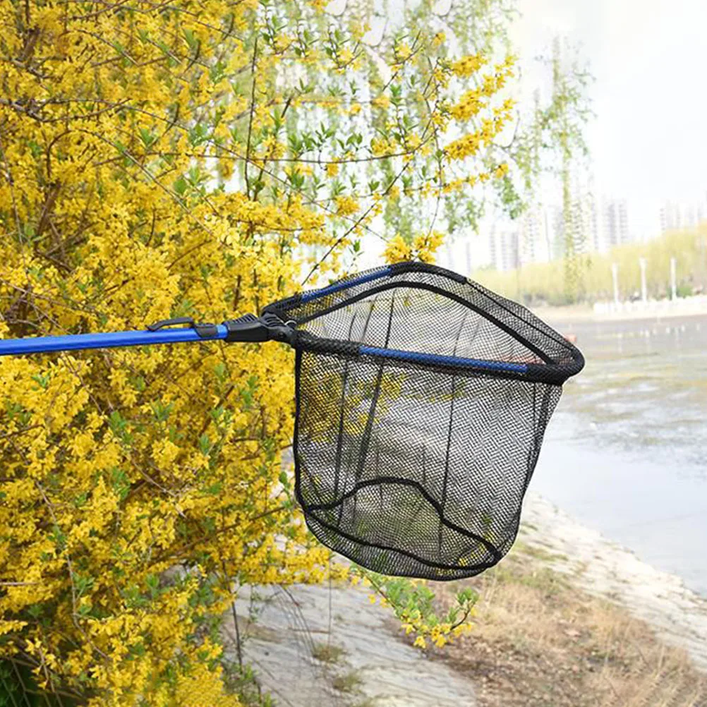

Adjustable Telescopic Fishing Net Aluminum Alloy Material Portable Safe for Fish Tank Aquarium Pond Creek Catch Release