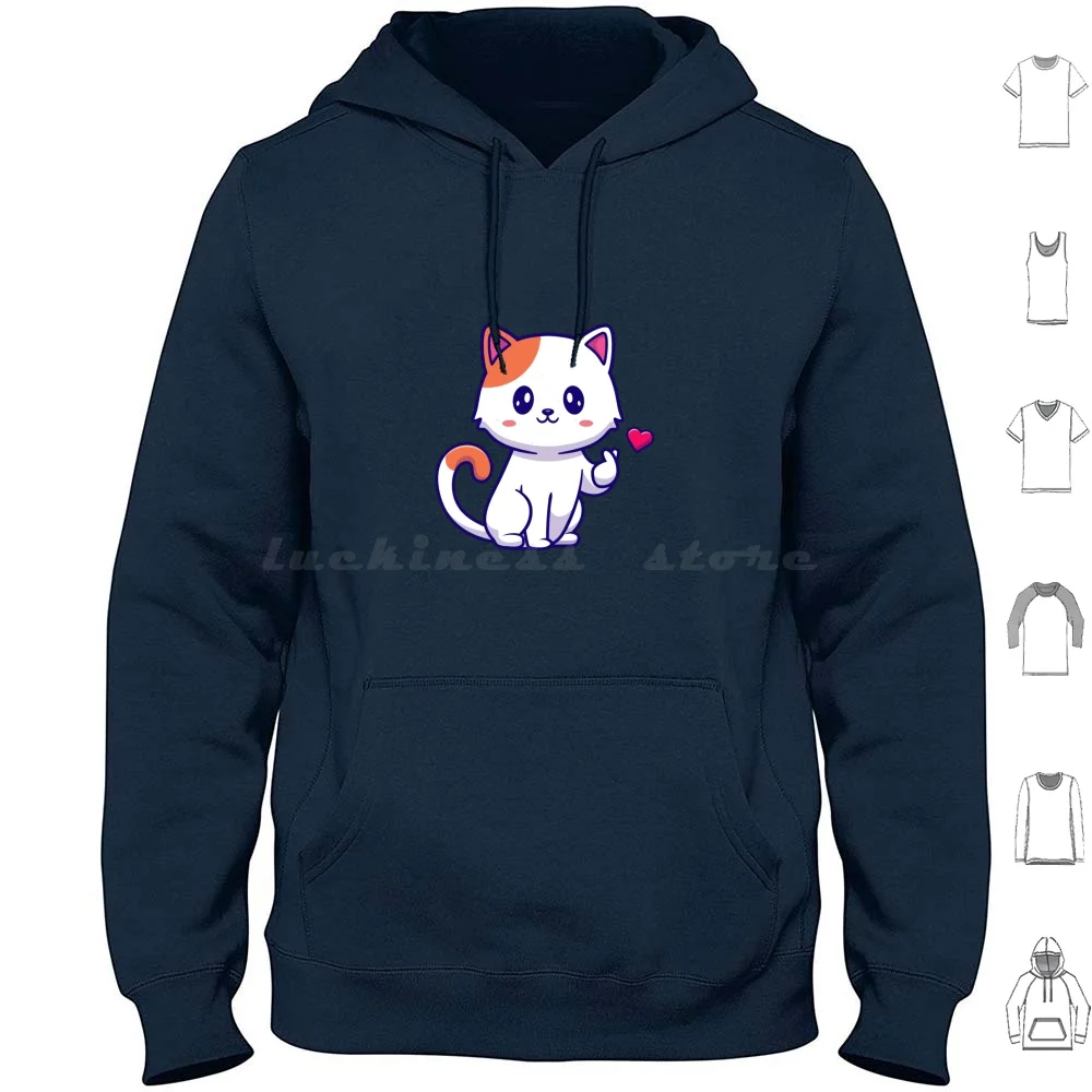 We Love Cats Hoodies Long Sleeve Funny Always American Among Amount Analysis And Animal Another Answer Any Anyone