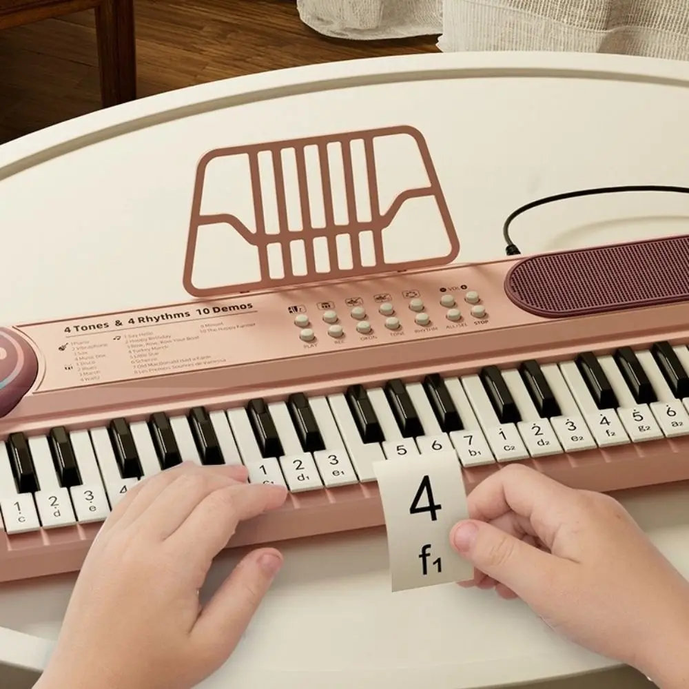 37 Keys Piano Keyboard Multifunctional Music Score Electronic Piano Electronic Birthday Gift Musical Keyboard Beginner Use