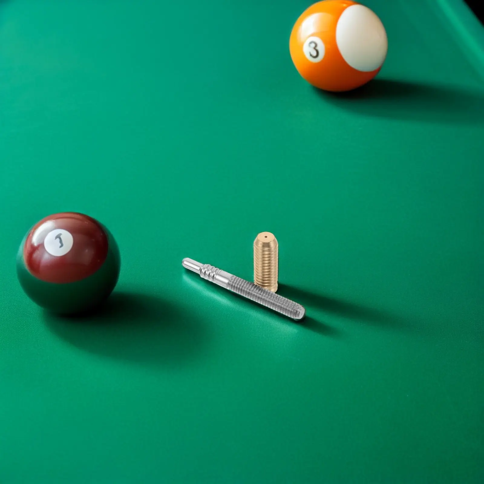 

Professional Pool Cue Joint Connecting Screws Quick Release Billiard Cue Extension Rod Screw for Stable Smooth Stroke Long