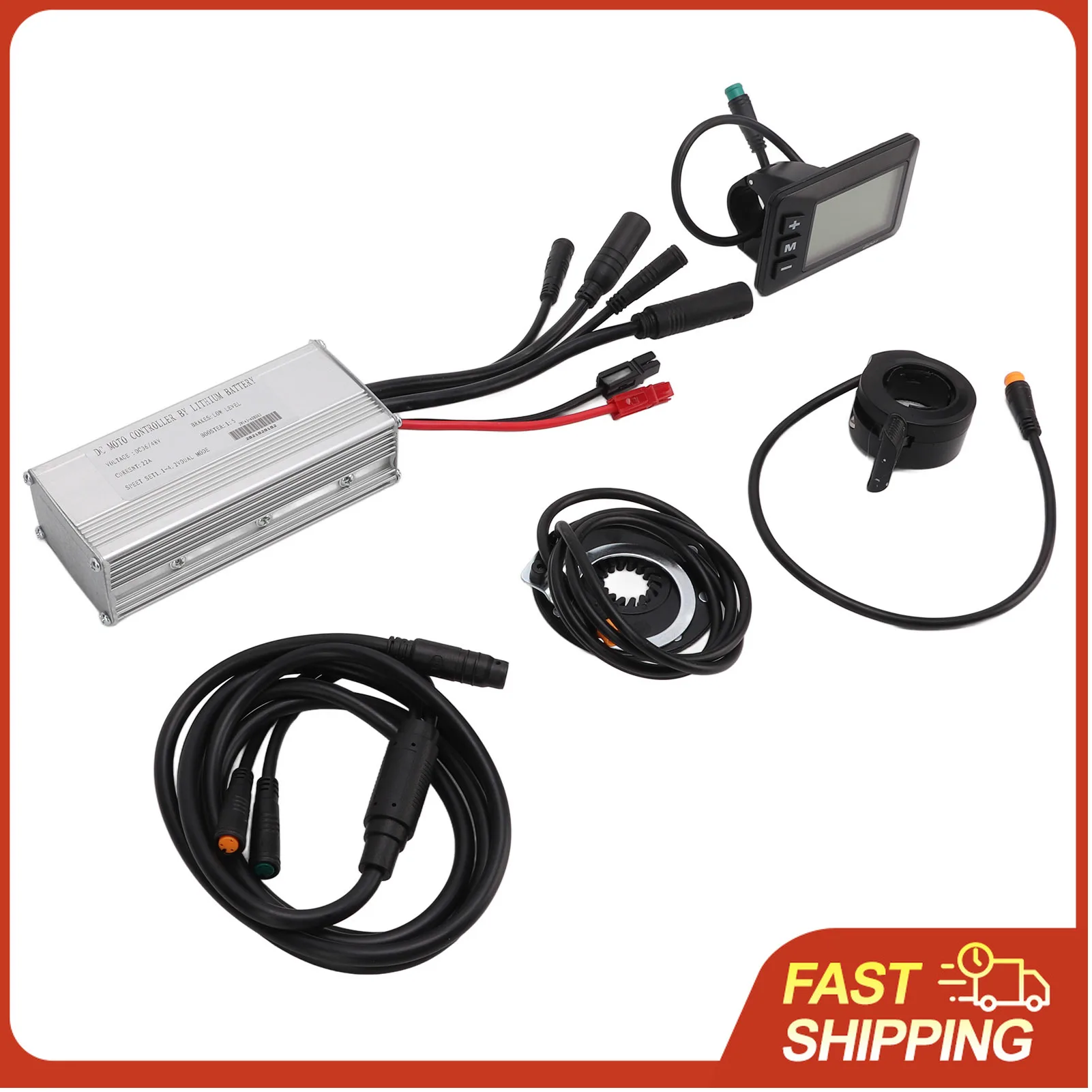 

Контроллер для электровелосипеда 22А, комплект для модификации электровелосипеда с панелью GD01 для редукторного двигателя 500 Вт