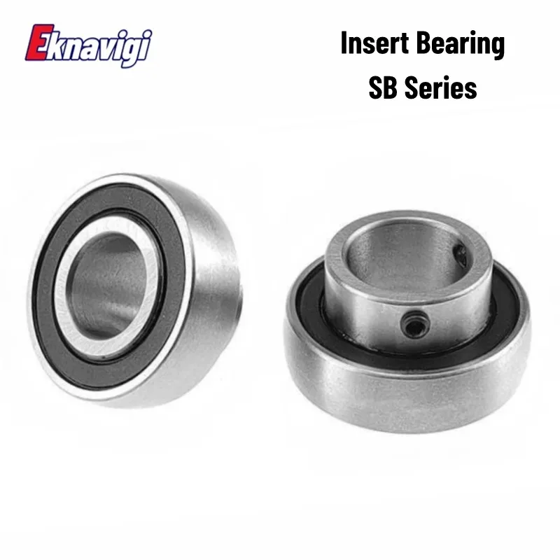 1PCS  Insert Bearing SB201 SB202 SB203 SB204 SB205 SB206 Inch SB201-8SB202-10 SB202-16 SB203-11 SB204-12