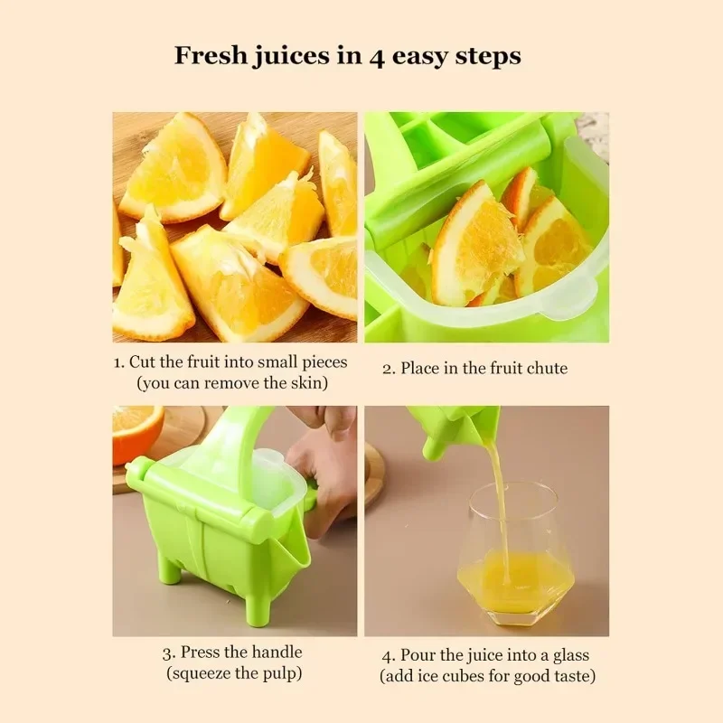 Juicer Lemon Manual Blender tangan mesin pembuat jus prosesor makanan ekstraktor buah untuk Limes jeruk dan jeruk buah