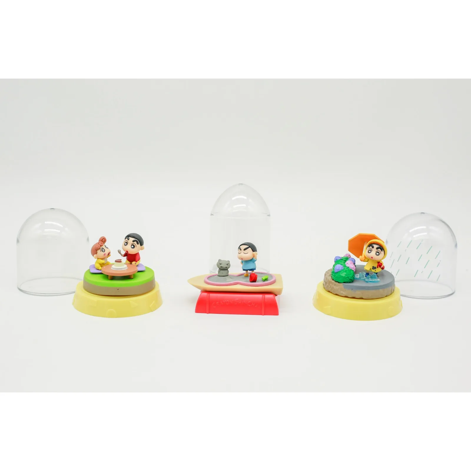 تلوين شينشان تررم أنيمي شخصيات صغيرة في زجاجة الحياة المشهد صندوق أعمى لعبة المقتنيات مكتب ديكور الاطفال هدايا عيد الميلاد