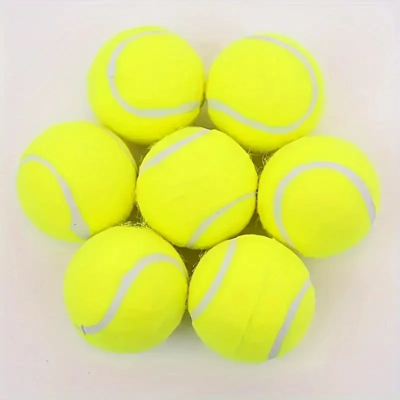 3 Pcs Of Advanced Training Tennis-durable And Highly Elastic-very Suitable For Beginners Rubber Tennis