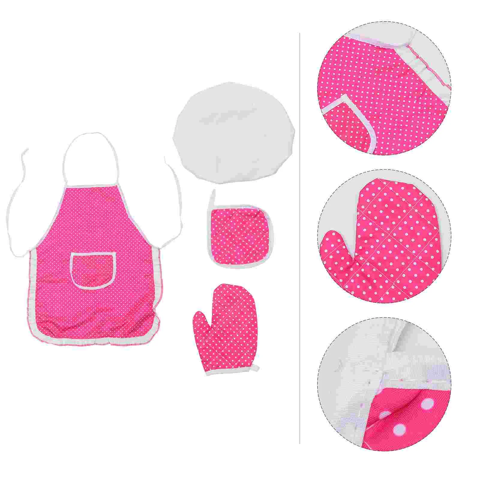 

Apron Suit Cooking Utensil Toy Role Play House Kitchen Simulation Kitchenware Children Baking Tools Playing Girl Cookware Toys