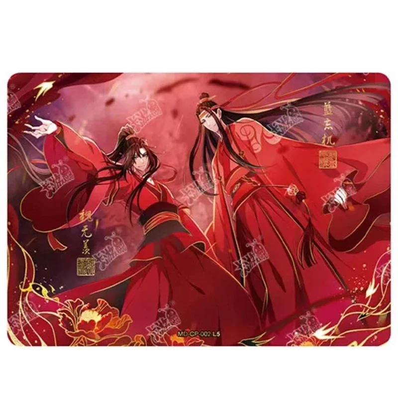 Original KAYOU Animation MoDaoZuShi Cards QM card Drunk Dreams Wei Wuxian Lan Wangji Signature Card Collection Card Master Devil