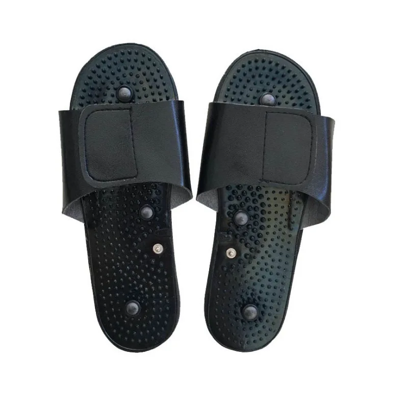 Rechargeable EMS Pulse massage slippers Home Multifunctional Full Body Massage Patch  Acupoint massage shoes