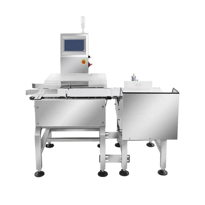 Electronic scale sorter assembly line dynamic online belt checkweigher