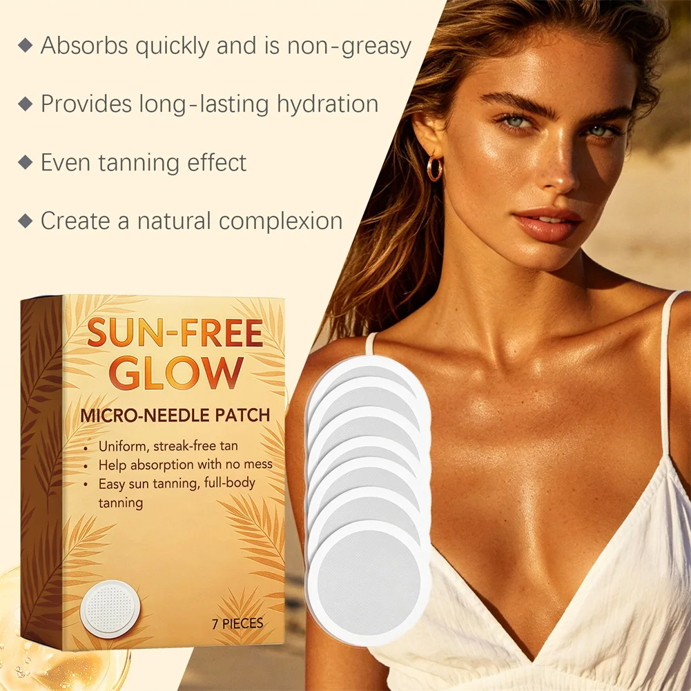 Tanning Accelerator Patch For Sensitive Skin Waterproof Tanning Body Care Stickers Rapid Bronzing For Summer Beach Vacation