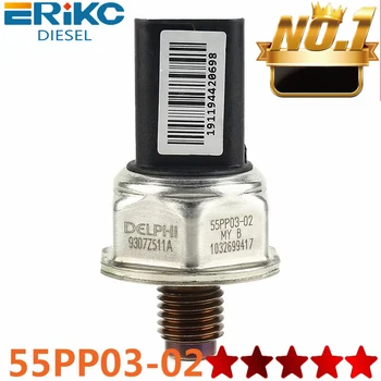 정품 연료 레일 압력 조절기 센서, 델파이 쌍용 카이런 2.0 Xdi J-aguar X-TYPE 2.0 2.2 TDCI용, 55PP03-02, 9307Z511A