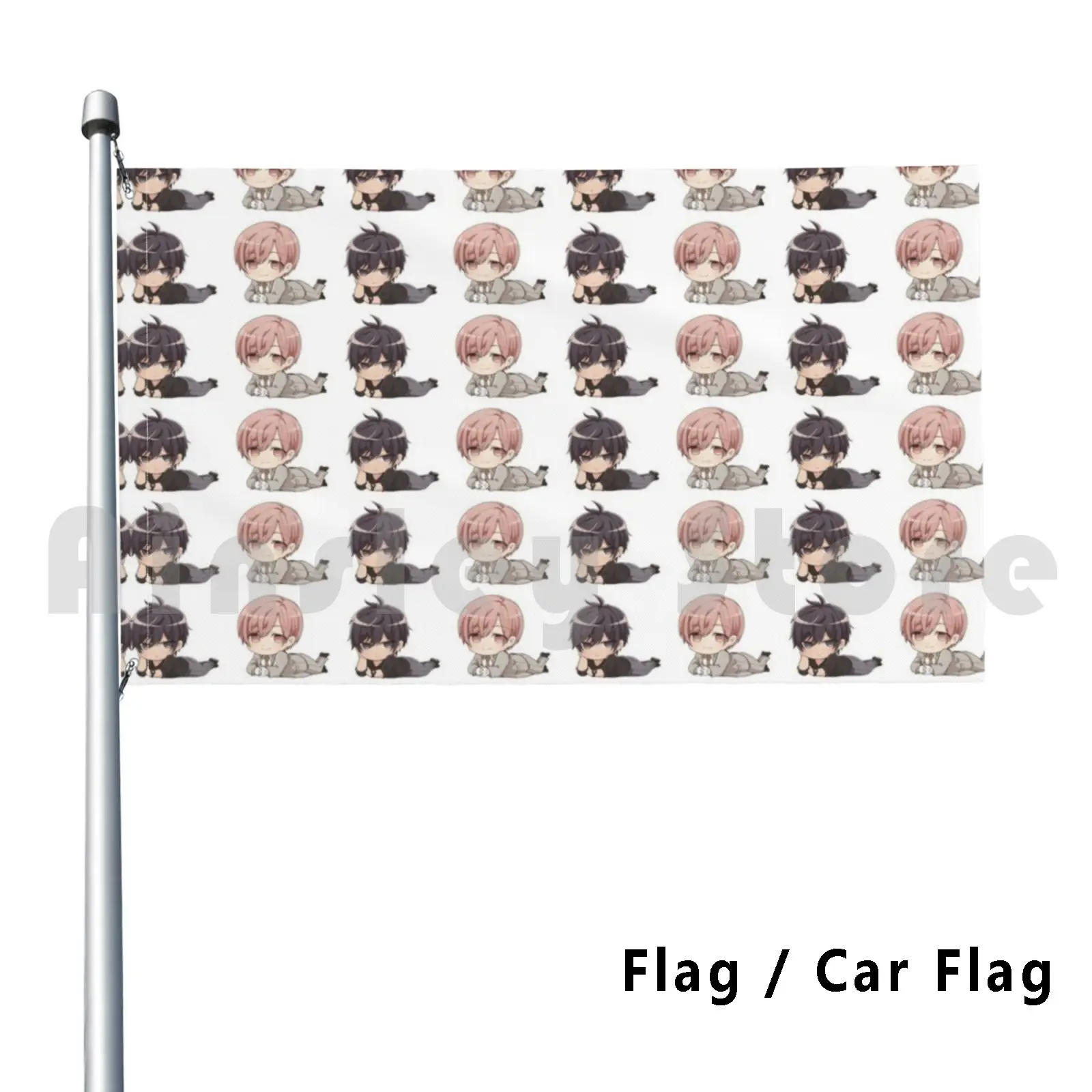 Bandera de coche de decoración Civil al aire libre, 10 cuentas, curiosos Shirotani, Yaoi Bl Boyslove, Anime, Manga Shonen Ai