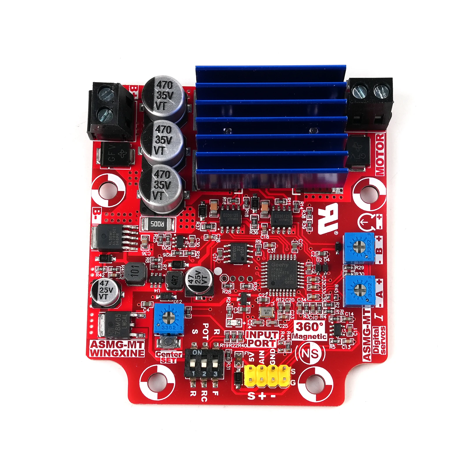 

ASMG-MTB 500 Kg·cm Torque Only The PCB Board or Magnet Components on The Servo Not The Complete Set