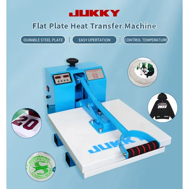 آلة نقل الحرارة الصناعية JK-62 منطقة 40 * 60 آلات الملابس الاحترافية لطباعة الملابس ومعالجة النسيج