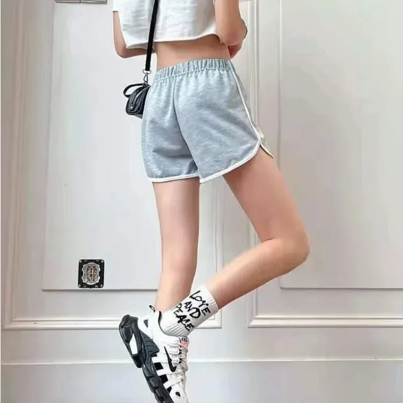 Summer New Shorts Women\'s Sports Shorts Casual Korean Edition Yoga Wide Legs Home Sleeping Pants High-waisted Slimming Shorts