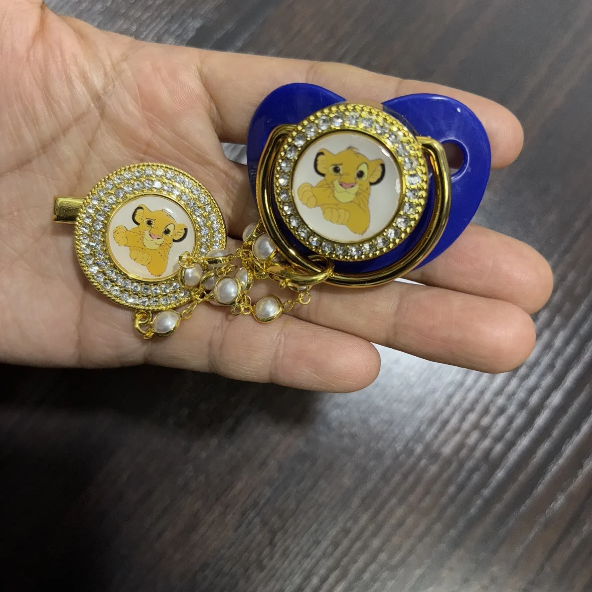 Chupete bonito para bebé con cubierta antipolvo y cadena para chupete, chupete de silicona suave, chupete Kawaii para masticar para recién nacidos, chupete seguro sin BPA