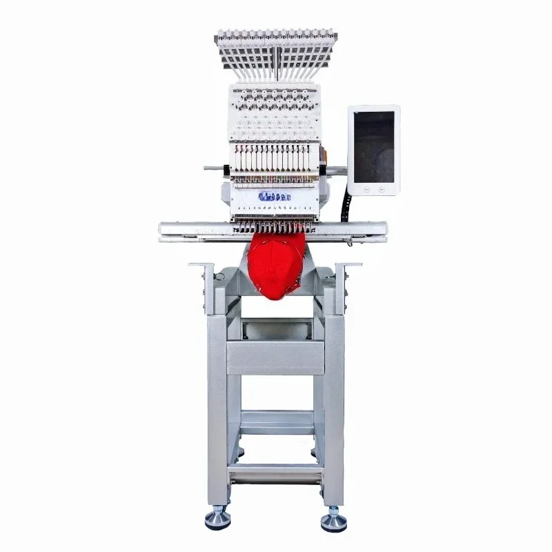 Hat sticker 3D flat shoes socks automatic computer embroidery machine computer single head embroidery