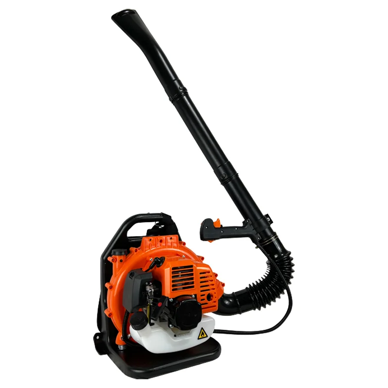 Small Lightweight Backpack Blowers Fuel Fuel Petrol Power Source Industrial Leaf Blowers with Dust Collector Function