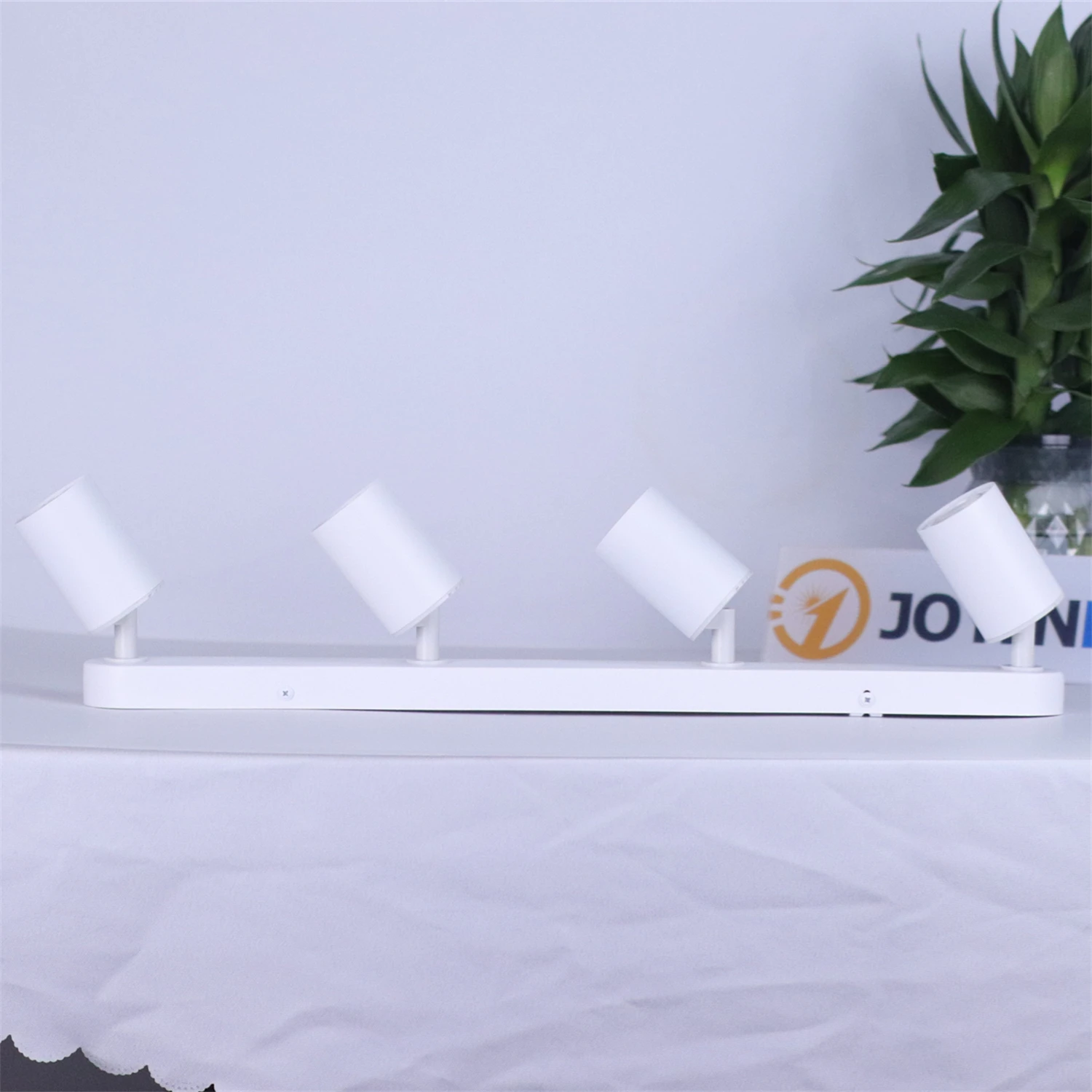 

JOYINLED LED Track Light GU10 Ceiling Spot Light Fixture for Living Room Shop Kitchen Spotlight Track Lighting Ceiling Lamp Sets