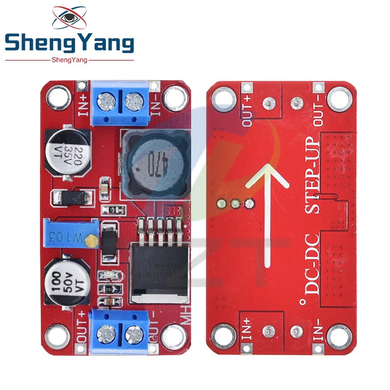 TZT DC-DC power supply module boost module step-up voltage converter Voltage regulator XL6019 adjustable output image 4