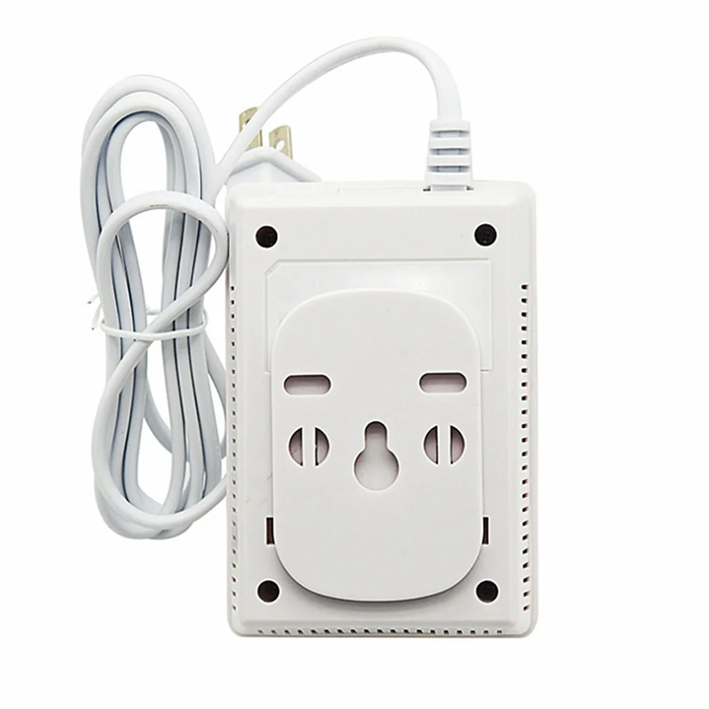 Smart Gas Leakage Sensor EU/US/UK Alarm Sensitive CH4 Combustible Gas Detector Sound Light Gas Alert LPG Natural Detector