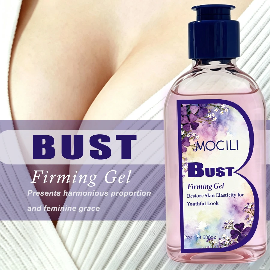 130g Bust Skin Firming Gel With Vitamin E Deep Moisturizing Nourishing Body Care Gel For Smooth Supple Chest Skin Daily Skincare