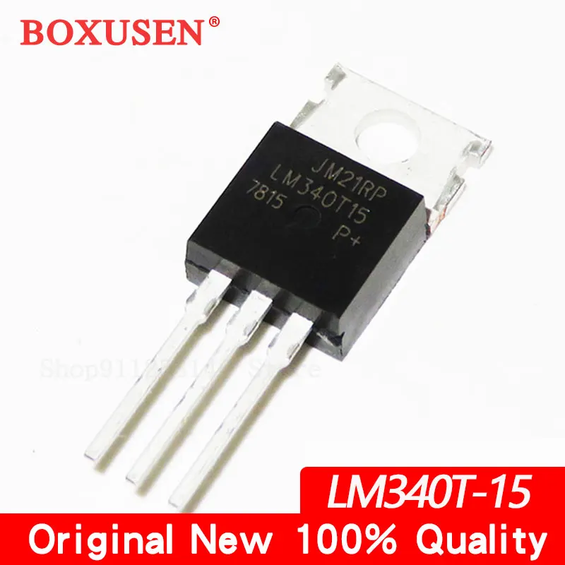 10pcs LM340T-12 LM340T-15 TO-220 LM340T12 LM340T15 TO220 12V 15V Linear three terminal voltage regulator