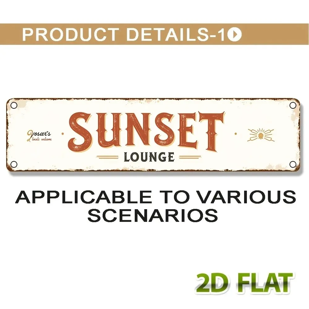 CIFbuy Customizable 2D Flat Retro 