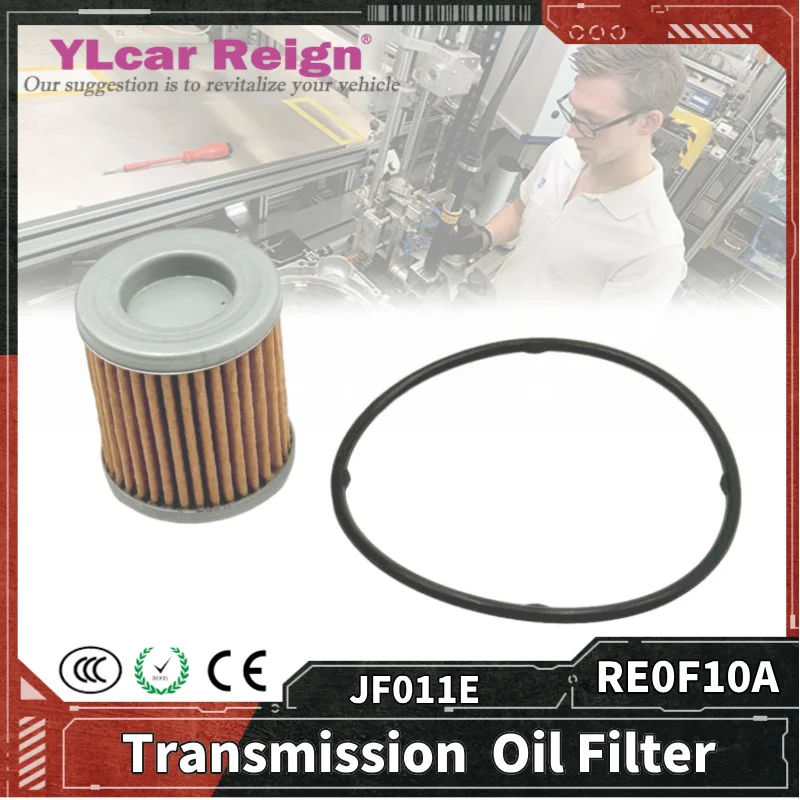 JF011 JF011E RE0F09A RE0F10A CVT Automatic Transmission Oil Filter 31726-1XF00 317261XF00 For Mitsubishi Jeep Dodge Car