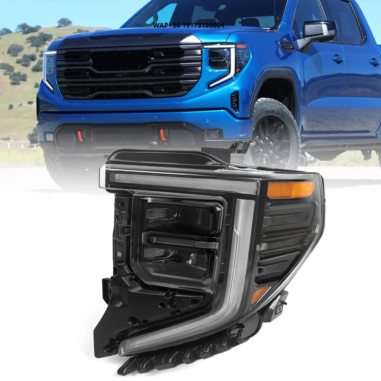 

Headlight for GMC Sierra 2022-2024