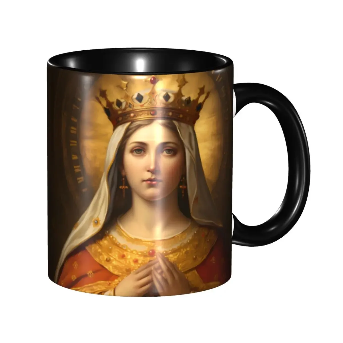 Virgen De Guadalupe Virgin Mary Mugs Custom Coffee Ceramic Mug Creative Present
