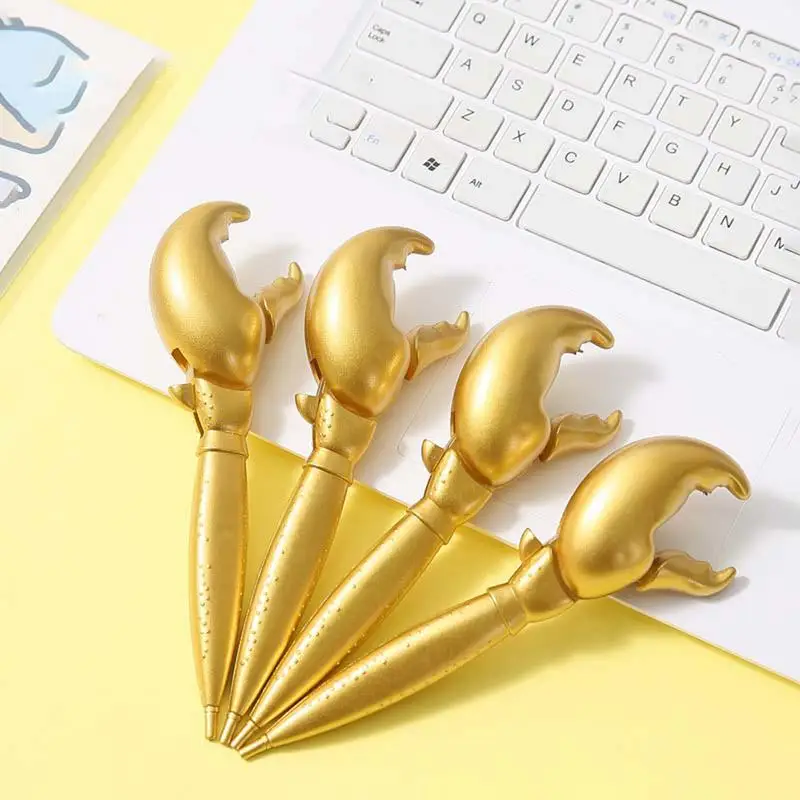 Ручка-краб Уникальная Золотая вдохновленная океаном Новинка письменный инструмент для школы уникальная морская ручка с крабом новый дизайн