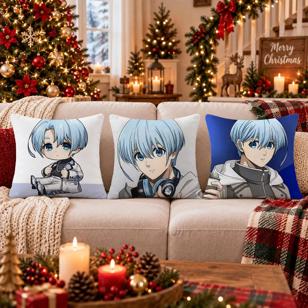 hiori Yo Cushion Cover Cushion Cover Soft Plush Cushion Covers Fluffy Throw Pillow Cases for Sofa Bedroom  Decor