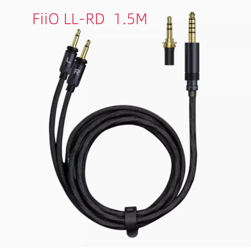 FiiO/LL-RD 2024 Sterling Silver Upgraded Headphone Cable with Interchangeable Plug Headphone Cable