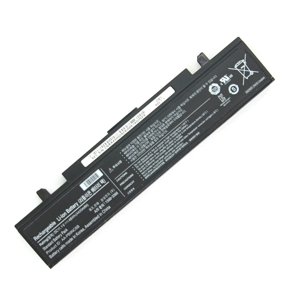 Imagem -05 - Original Genuíno Aa-pb9nc6b 11.1v 48wh Bateria do Portátil para Samsung R428 R430 R468 R523 R525 R538 R580 R730 Novo