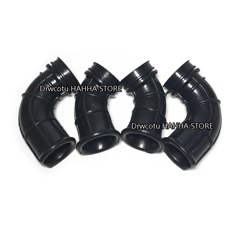 4 PCS Motorcycle Carburetor Interface Intake Airbox Adapter Joint Boots Set For Kawasaki Z900RS ZR900 2018-2025 2019 2020