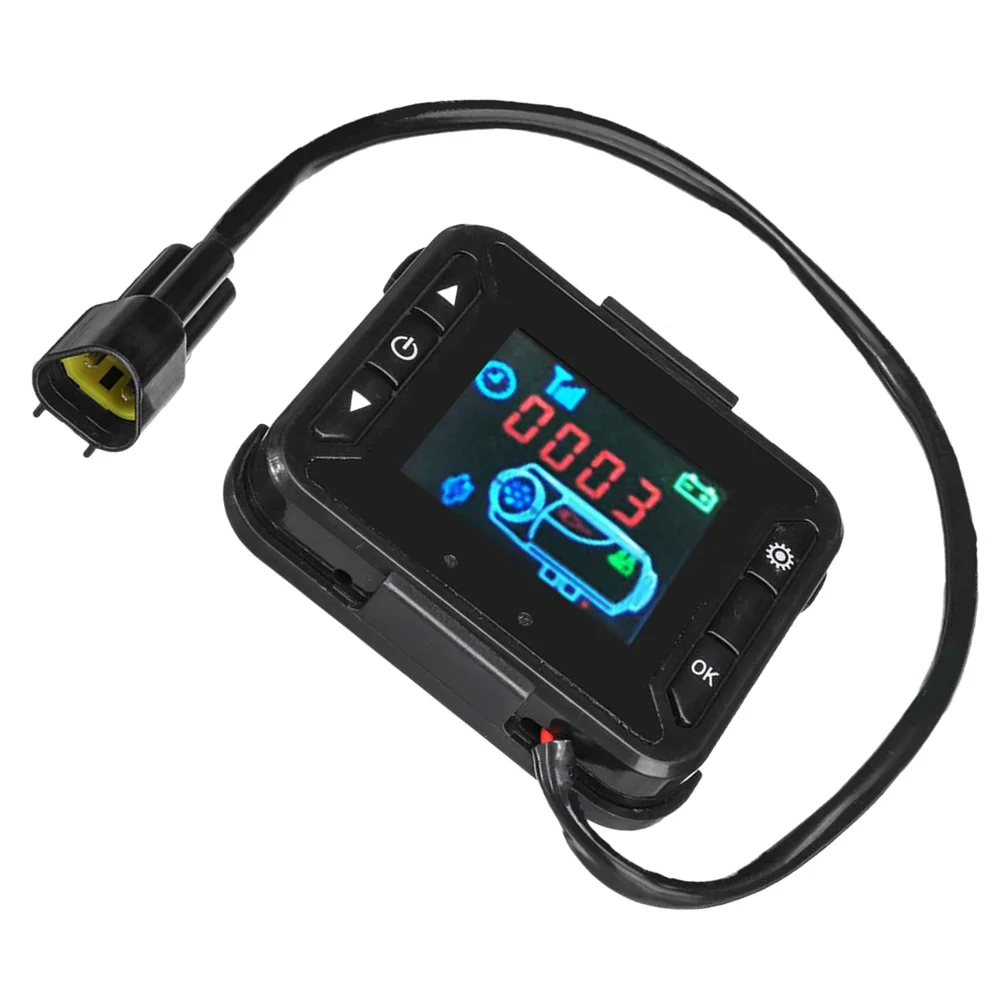 Cable  40.5cm/16inch Black Heater Controller Parking Air Heater LCD Monitor Switch for Car Diesel Air Parking LCD Monitor Switch