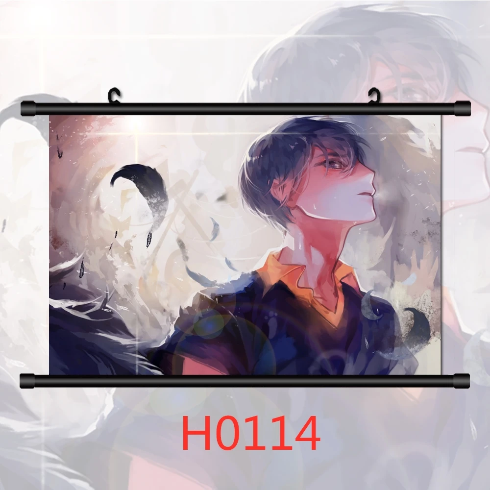 Japan Anime Posters Prints Wall Art Haikyuu Hinata Shouyou Kageyama Tobio Wall Pictures Living Kids Room Canvas Painting Decor