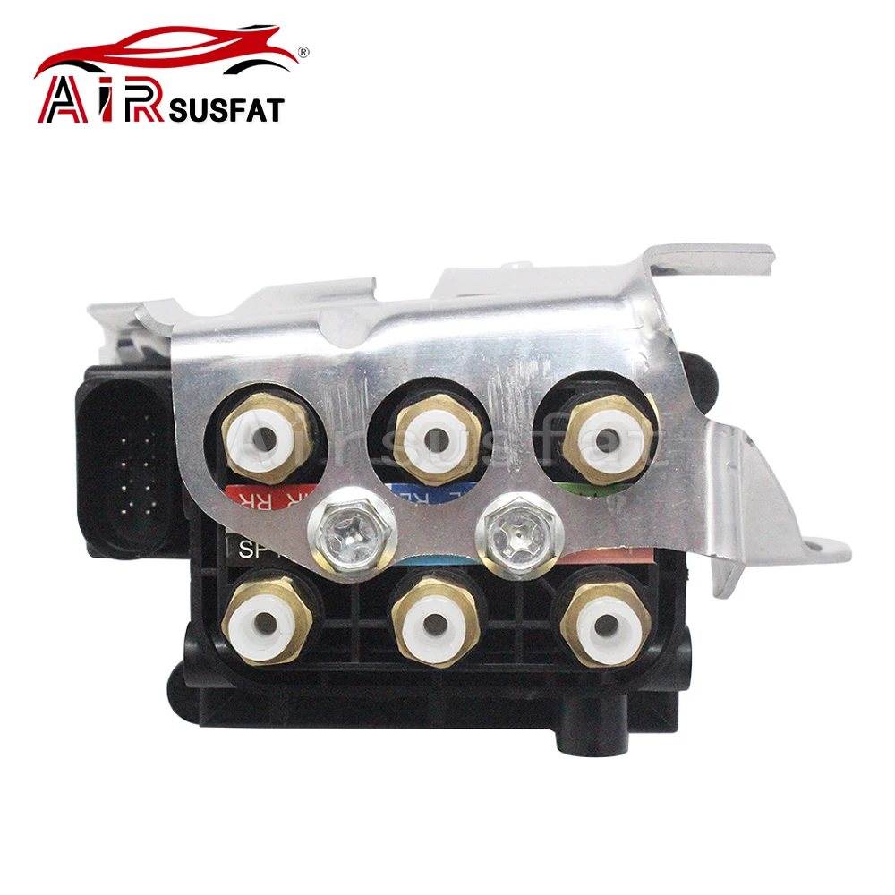 

Air Suspension Solenoid Valve Block with Bracket For Audi Q7 VW Touareg Porsche Cayenne Macan 2007-2018 7L0698014 95535890104