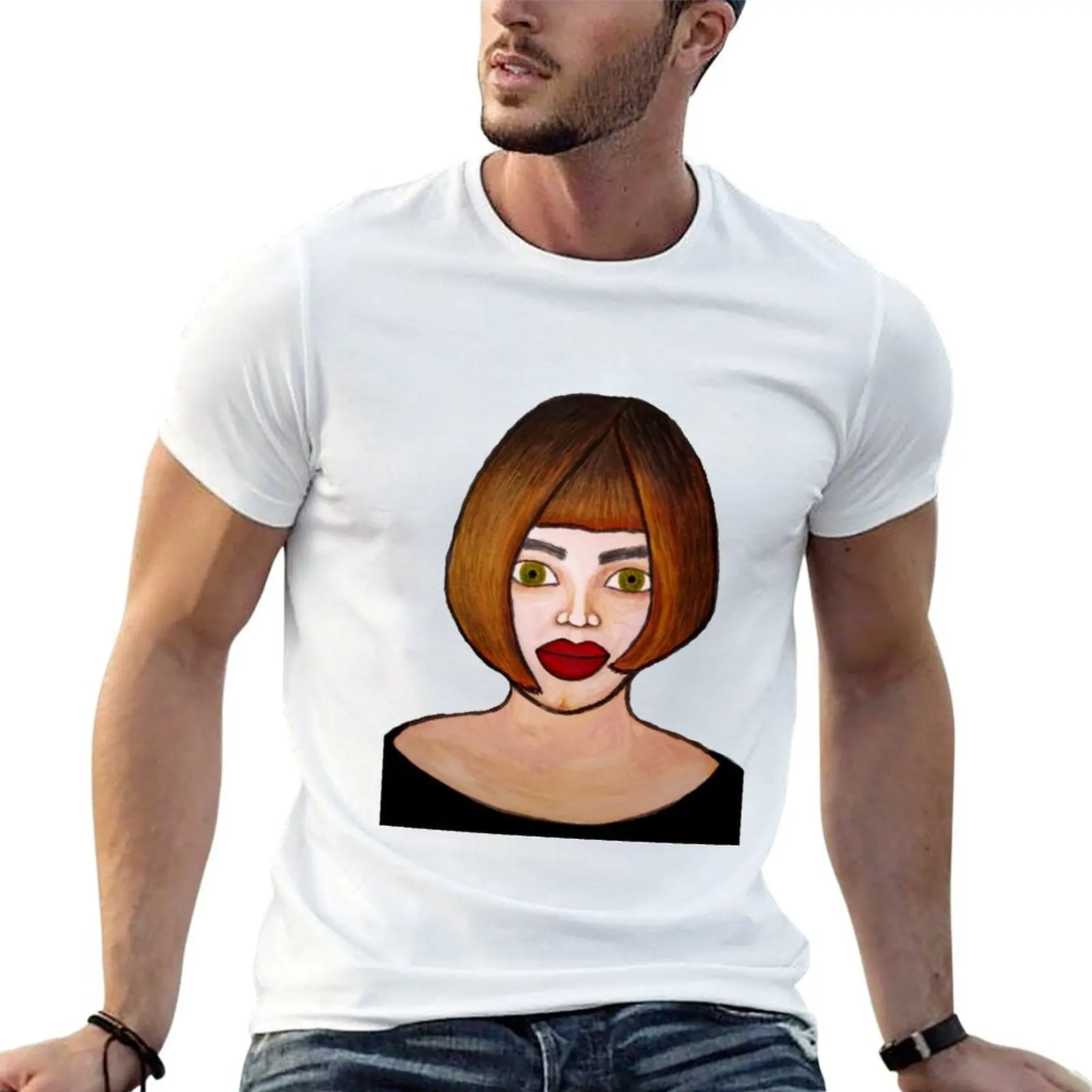 

pop queen T-Shirt man t shirt graphic t shirts for man graphic vintage printed t shirts for man T-shirt