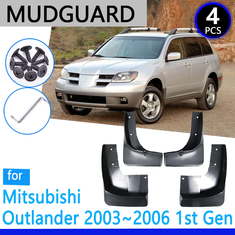 

Крылья подходят для Mitsubishi Outlander 2003 ~ 2006 2004 2005 автомобильные аксессуары крыло Авто запасные части