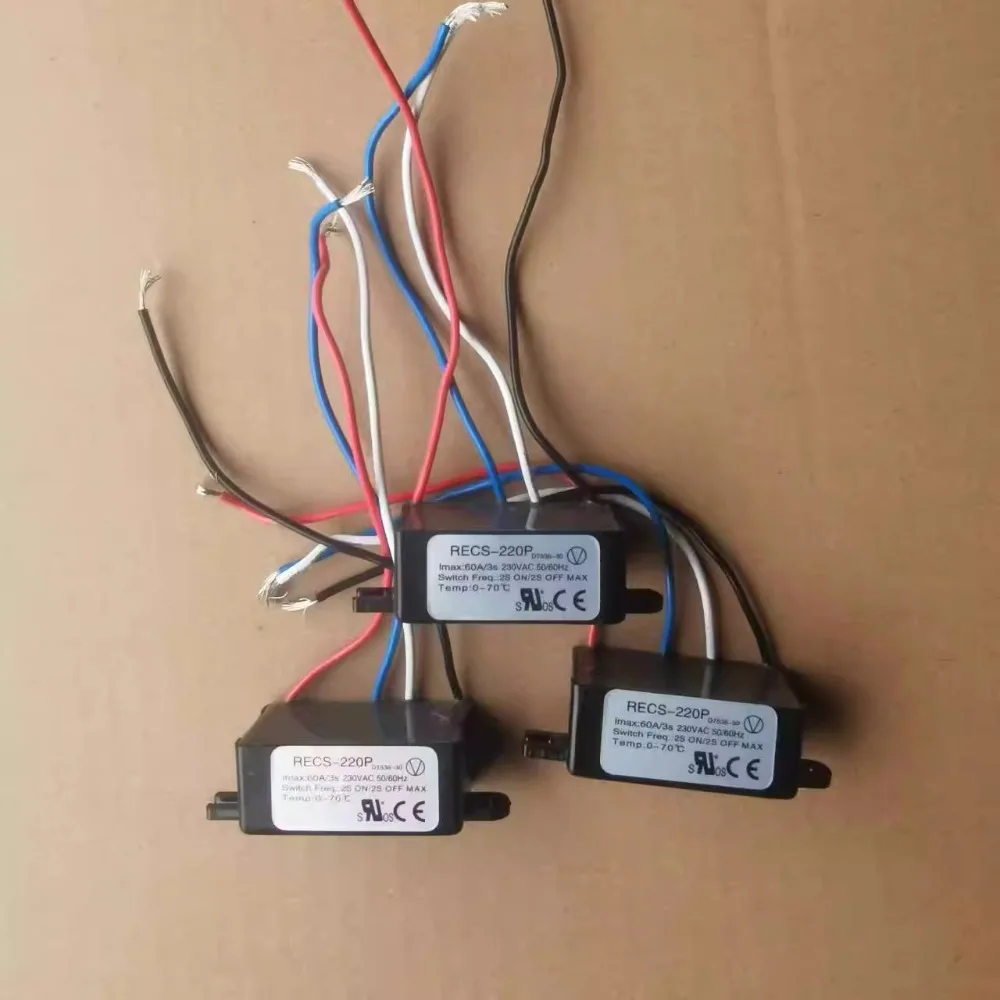 1pcs Electronic centrifugal switch Single-phase motor, motor starter, electronic centrifugal switchRECS-205P 220P 240P 120A 60A