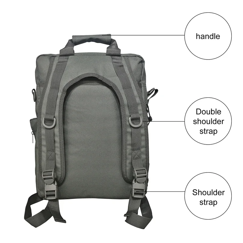 New Molle Laptop  Tactical Messenger Bags Computer Backpack Fanny Belt Shouder Camping Outdoor Sports