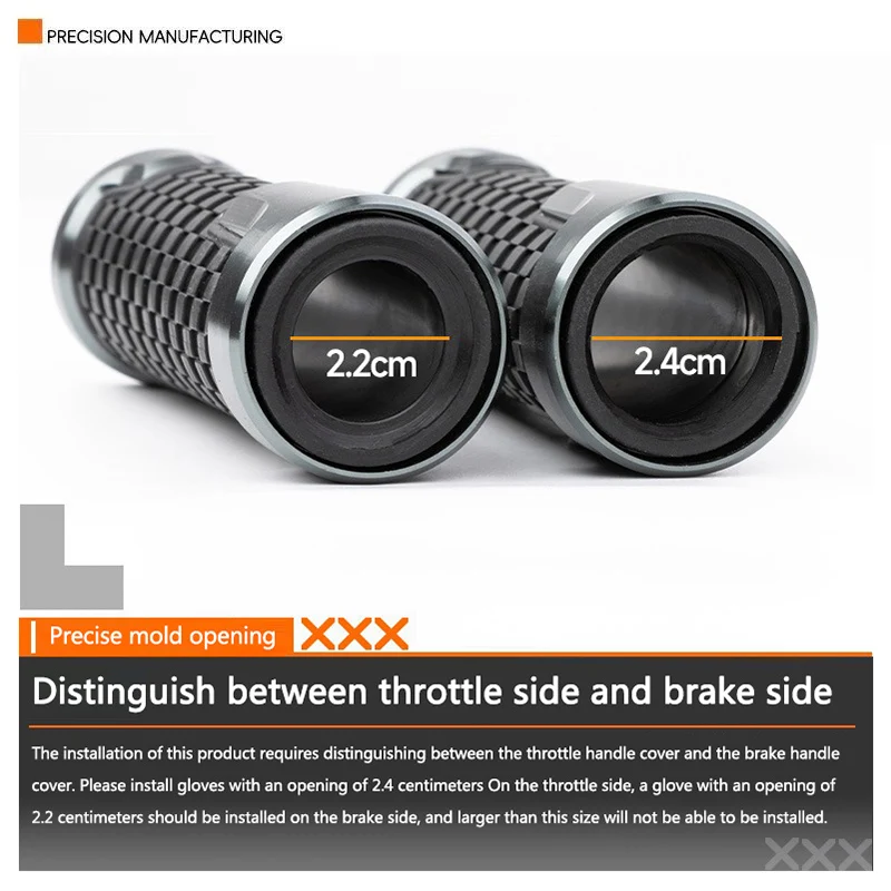 2 STÜCK Motorrad Lenkergriffe Moto Bremskupplungshebel Grip Enden Für Royal Enfield Bullet/Meteor/Classic 350 500 Interceptor 650