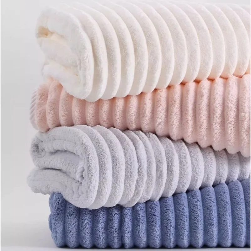 Serviette à main 70x140 cm, serviettes de toilette pour la maison, serviettes de bain, accessoires de salle de bain à séchage rapide