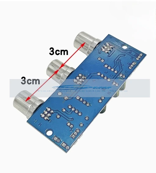 2.1 Three channel ultra low bass front stage board NE5532 low-pass filter board, single power supply, adjustable volume