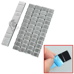 12 Counterweights 5g/10g for 1/10 RC Crawler Car Traxxas for 1/14 Tamiya RC Truck Trailer Tipper Metal Wheel Hub Ballast Strip