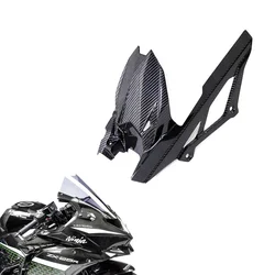 For Kawasaki ZX25R ZX 25R 2020+ ZX4RR 2023 Motorcycle Carbon Fiber Rear Fender Tire Wheel Hugger Mud Splash Guard Fairing