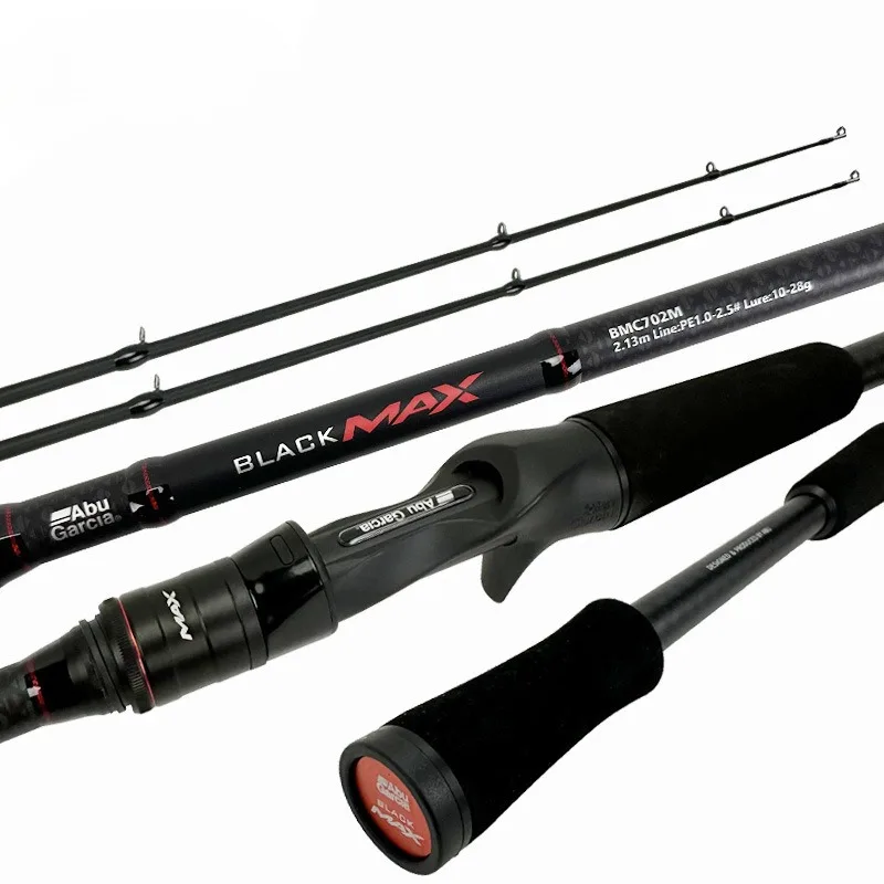 

2023 Black Max-Lure Fishing Rod Distance Throwing Freshwater and Seawater Universal Rod M/ML Double Rod Tip Bait Weight 5-28g