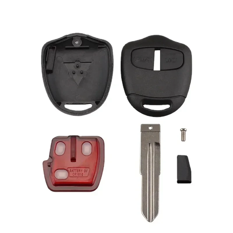 Picture 6: 2 Buttons 433Mhz Remote Car Key For Mitsubishi Lancer EX Evolution Grandis Outlander Replacement  Auto Body Kits Car Accessories